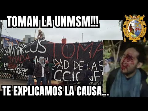 ALUMNOS TOMAN la SAN MARCOS: PROTESTA de UNIVERSITARIOS impiden ELECCIONES "FRAUDE"/ALERTA NACIONAL🔴