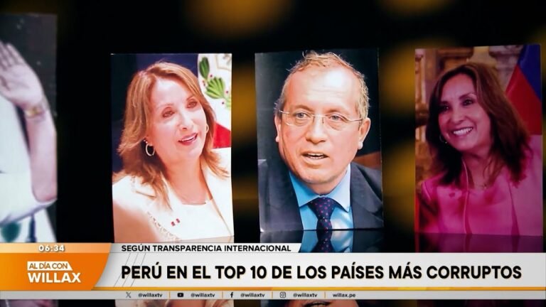 Al Día con Willax - FEB 12 - 2/6 - PERÚ EN EL TOP 10 DE LOS PAÍSES MÁS CORRUPTOS | Willax