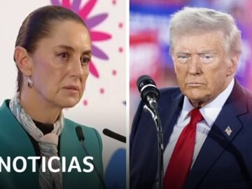 Así dice Sheinbaum que le hará frente al plan de deportaciones masivas de Trump | Noticias Telemundo