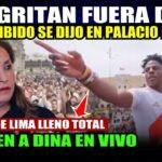 🚨DINA BOLUARTE YA NO SABE QUE HACER! 🚨LE GRITAN FUERA DINA.