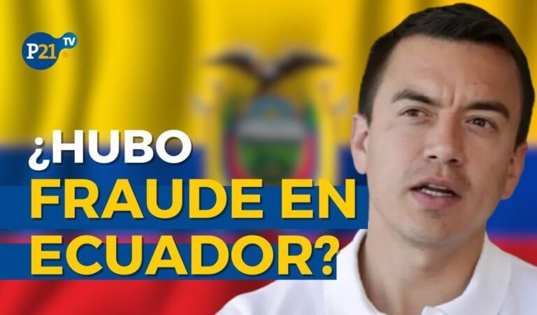 Daniel Noboa denuncia irregularidades y «votos que no cuadran» en elecciones de Ecuador