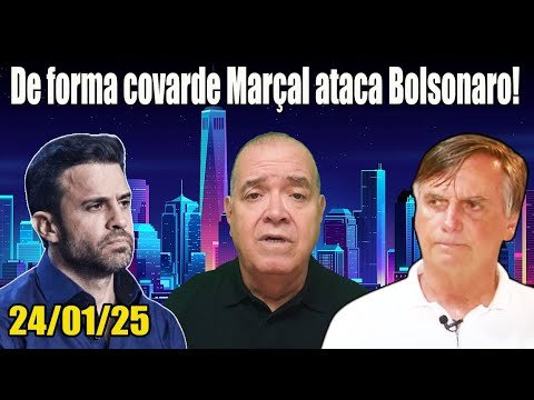 De forma covarde Marçal ataca Bolsonaro!