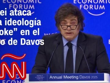 Discurso completo de Javier Milei, presidente de Argentina, en el Foro de Davos 2025