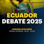 🔴 EN VIVO | DEBATE PRESIDENCIAL DE ECUADOR 🇪🇨