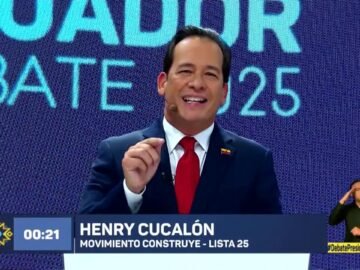 🔵 EN VIVO | DEBATE PRESIDENCIAL ECUADOR 2025