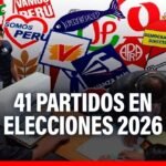 🔴🔵Elecciones 2026: 41 partidos están inscritos para participar de proceso electoral