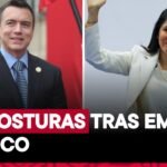 Elecciones en Ecuador: Daniel Noboa mantiene perfil bajo y Luisa González acapara atención mediática