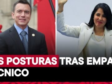 Elecciones en Ecuador: Daniel Noboa mantiene perfil bajo y Luisa González acapara atención mediática