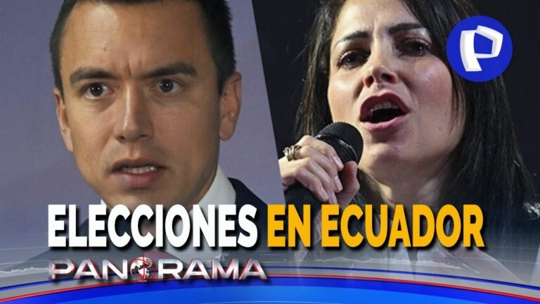 Elecciones en Ecuador: Daniel Noboa y Luisa González rumbo a segunda vuelta