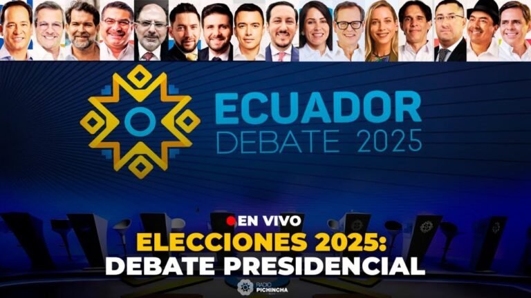 🔴 #EnVivo | Elecciones 2025: Debate Presidencial