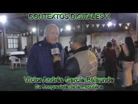 Entrevista  a  VÍCTOR ANDRÉS GARCÍA BELAUNDE, NUEVOS CANDIDATOS  DE ACCIÓN POPULAR RUMBO AL 2026