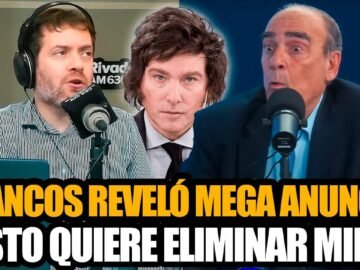 GUILLERMO FRANCOS REVELÓ MEGA ANUNCIO DE MILEI