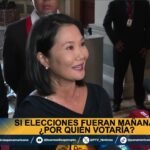 Keiko Fujimori ganaría las elecciones si se realizaran mañana, según encuesta Ipsos