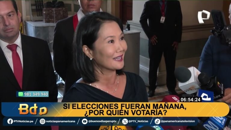 Keiko Fujimori ganaría las elecciones si se realizaran mañana, según encuesta Ipsos