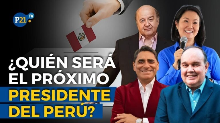 Keiko Fujimori y Rafael López Aliaga lideran la última encuesta presidencial | Alfredo Torres, IPSOS