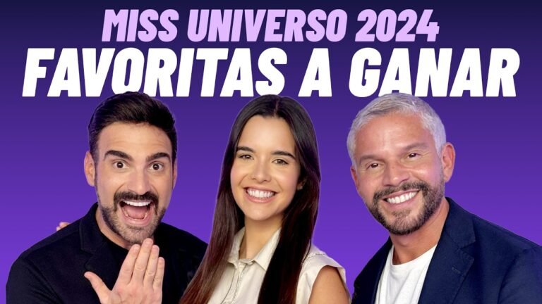 MISS UNIVERSO 2024: FAVORITAS A GANAR 👑 Amanda Dudamel, Harry Levy y Rodner Cara a Cara