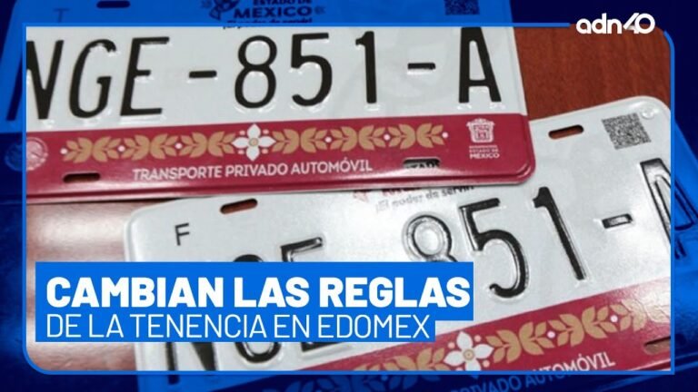 Nuevas reglas en el pago de la tenencia de EdoMex en 2025; Entérate cuáles son