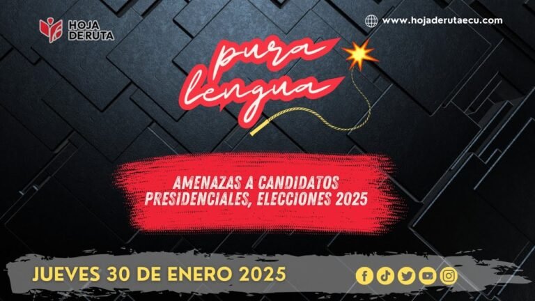 🛑PURA LENGUA🛑Amenazas a los candidatos presidenciales 🛑