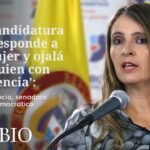 Paloma Valencia dice que para 2026 la candidatura le corresponde a una mujer | CAMBIO