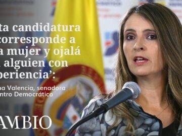 Paloma Valencia dice que para 2026 la candidatura le corresponde a una mujer | CAMBIO