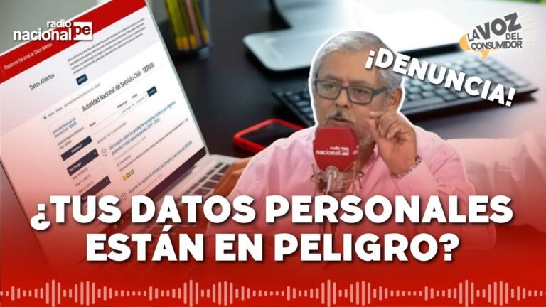 Protege tus datos personales: experto explica la legislación peruana y cómo denunciar abusos