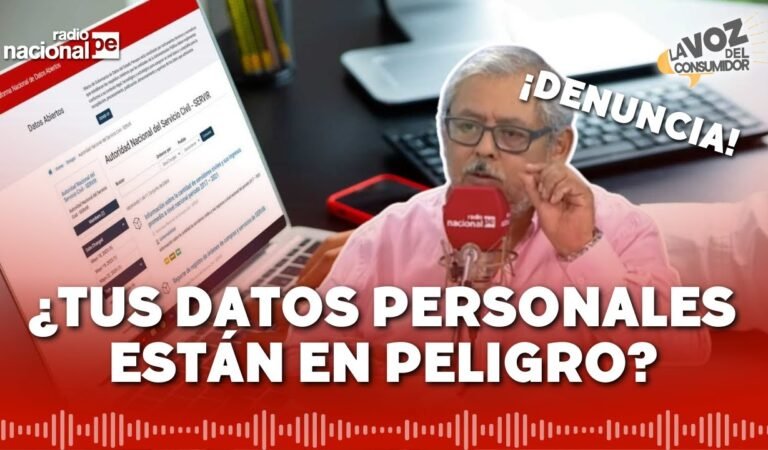 Protege tus datos personales: experto explica la legislación peruana y cómo denunciar abusos