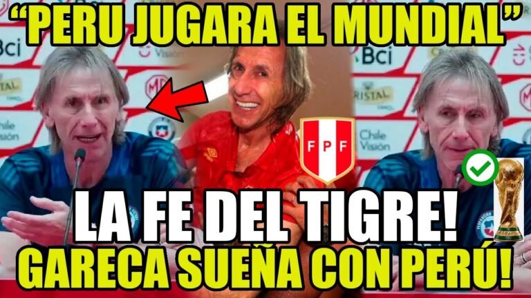 RICARDO GARECA OPTIMISTA CON PERÚ! "IRÁN AL MUNDIAL" TIGRE GARECA SUEÑA CON PERÚ! ¿VOLVERÁ COMO DT?