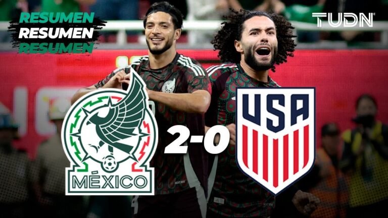 Resumen y goles | México vs Estados Unidos | Amistoso Internacional | TUDN