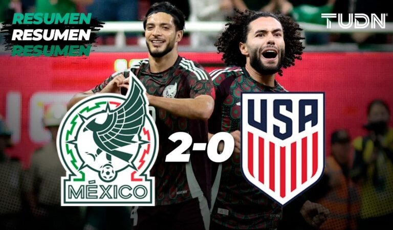 Resumen y goles | México vs Estados Unidos | Amistoso Internacional | TUDN