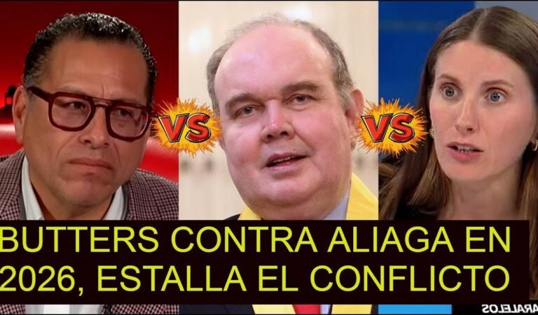 SE ACABÓ!! PHILLIP BUTTERS D1SP4RA CONTRA LOPEZ ALIAGA «UNA PELOTUDEZ TREMENDA» ELECCIONES 2026