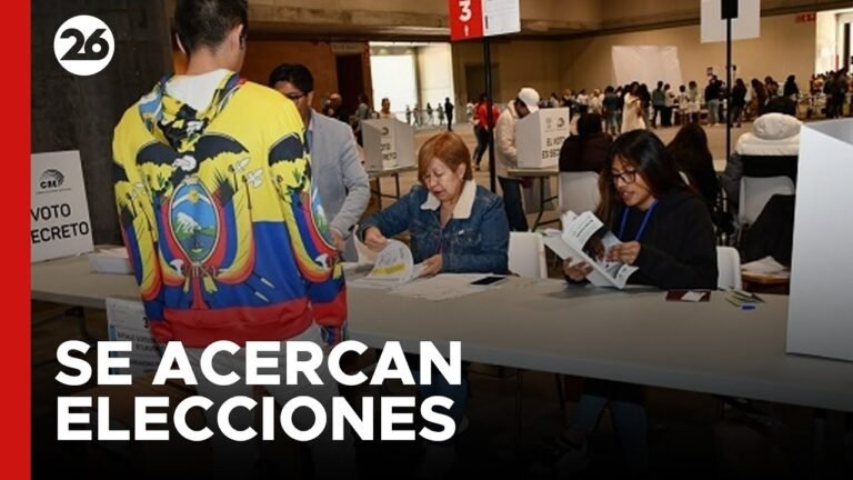 Se acercan las elecciones en Ecuador en días plagados de desinformación y uso de IA