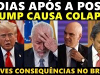 TRUMP CUMPRE PROMESSA E BRASIL SENTE O CH0QUE! MINISTRO MORAES E LULA QUEREM BOLSONARO FORA DE 2026