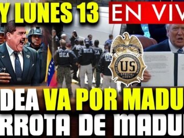 ¡ÚLTIMA HORA! 🔴¡OPERACIÓN FINAL! TRUMP Y LA DEA VAN POR NICOLÁS MADURO PARA ACABAR CON SU DICTADURA
