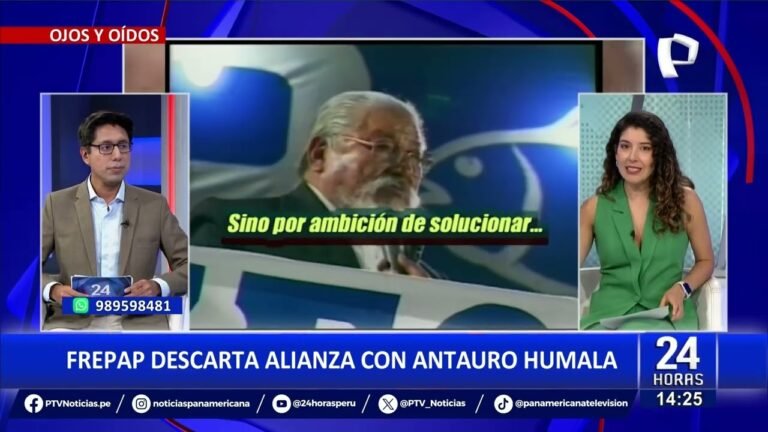 Antauro Humala: Frepap descarta categóricamente alianza electoral con líder etnocacerista para 2026