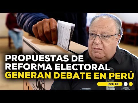 Com. de Constitución aprueba que cédula de elecciones 2026 tenga una sola hoja #ADNRPP | ENTREVISTA