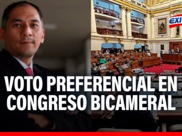 🔴🔵Congreso bicameral: Voto preferencial,actualización del padrón de afiliados y elecciones primarias