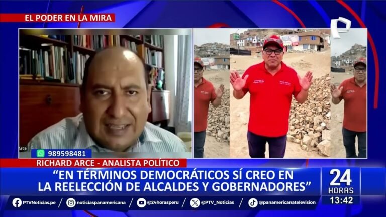 Congreso propone nueva reelección de alcaldes y gobernadores
