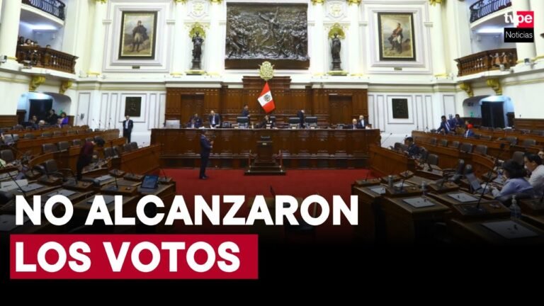 Congreso rechazó reelección inmediata para alcaldes y gobernadores regionales