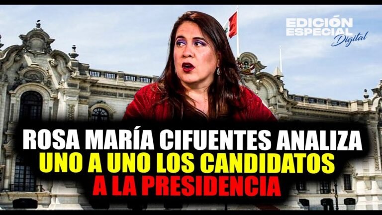 DEC 18 - Rosa María Cifuentes analiza uno a uno los candidatos presidenciales