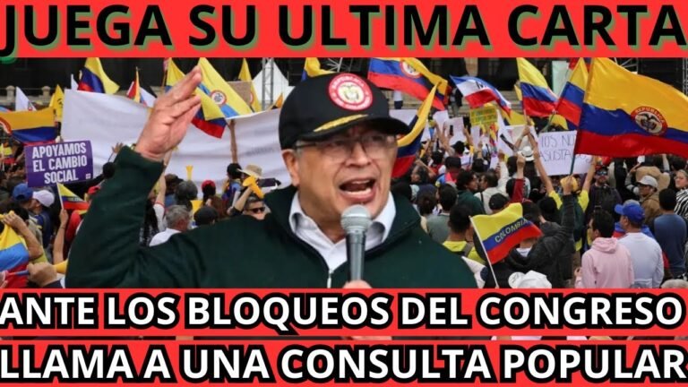 ⛔DEMOCRATIZACIÓN O ENGAÑO" PETRO HA ANUNCIADO UNA RIESGOSA JUGADA AL CONVOCAR A UNA CONSULTA POPULAR