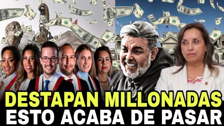 DESTAPAN MILLONADAS ESTO ACABA DE PASAR-NOTICIAS DE PERÚ