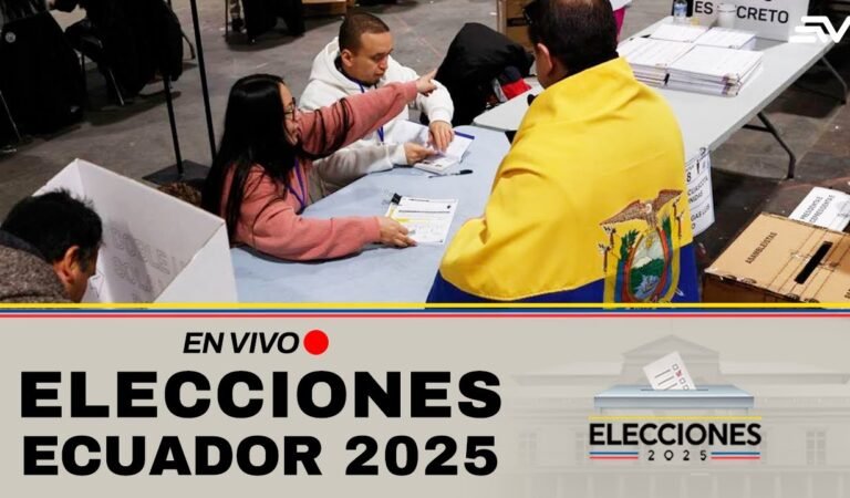 ELECCIONES ECUADOR 2025 – Las Últimas Noticias de la Jornada Electoral | Ecuavisa