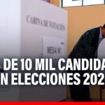 🔴🔵Elecciones 2026: Más de 10 mil candidatos participarían en los próximos comicios, según JNE