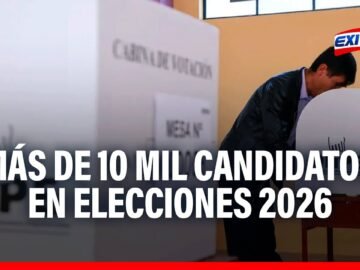 🔴🔵Elecciones 2026: Más de 10 mil candidatos participarían en los próximos comicios, según JNE