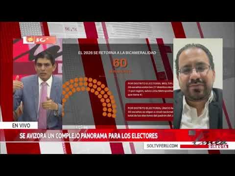 Elecciones 2026: ¿Estamos listos para este desastre electoral? - Enzo Elguera en SOLTV (6/2/25)