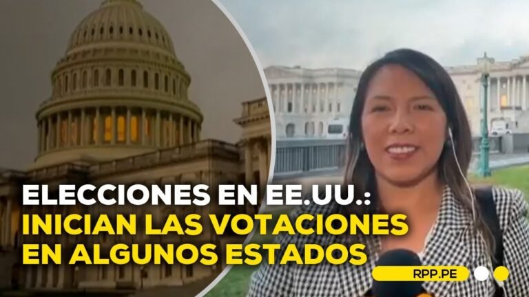 Elecciones en EE.UU.: inician votaciones en algunos estados #ROTATIVARPP | DESPACHO