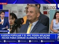 Fuerza Popular y el PPC piden ampliar plazo para alianzas electorales