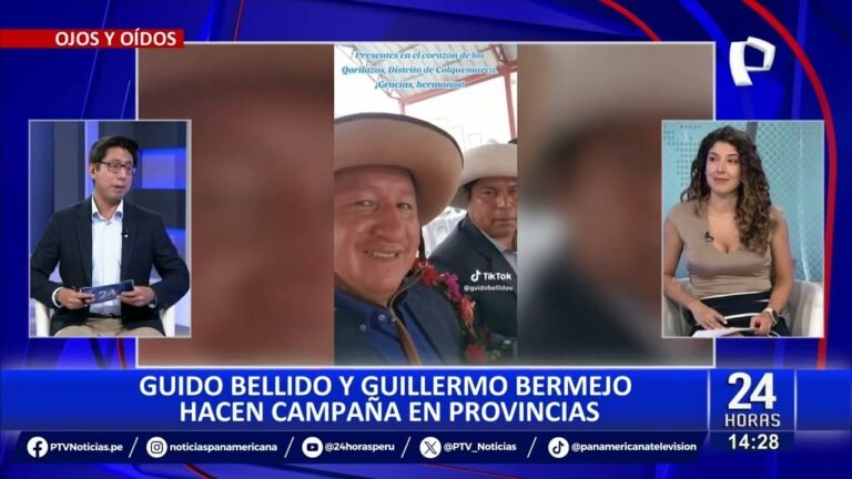 Guido Bellido y Guillermo Bermejo intensifican campañas rumbo a las elecciones 2026