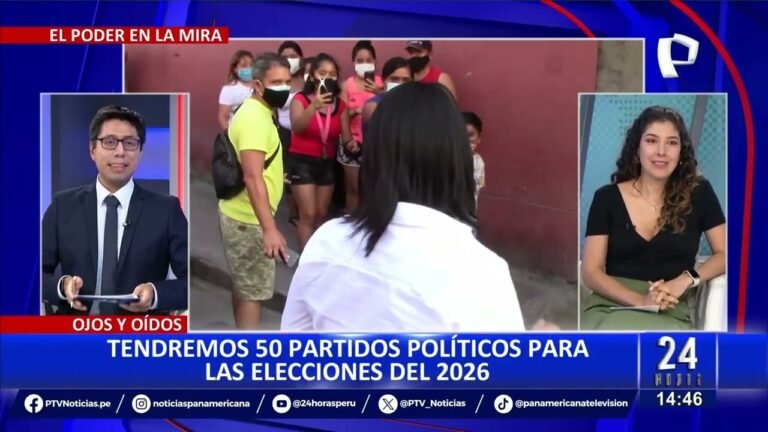 Hasta 50 partidos podrían participar en las elecciones generales del 2026, según el JNE