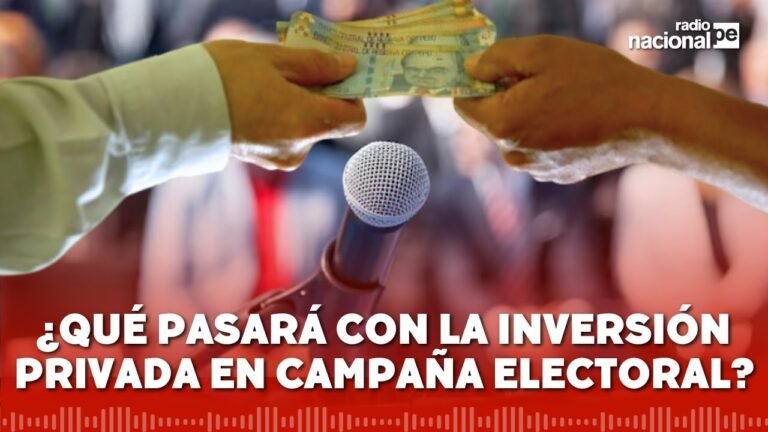 Inversión privada en Perú caerá 1.3 % en 2026 por incertidumbre electoral